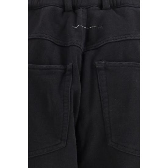 26SS MM6 메종마르지엘라 데님 팬츠 Mm6 메종 마르지엘라 코튼 캐주얼  블랙 - MM6 MAISON MARGIELA