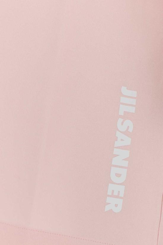  질샌더 반팔 티셔츠 질 샌더 코튼 티셔츠 핑크 - JIL SANDER