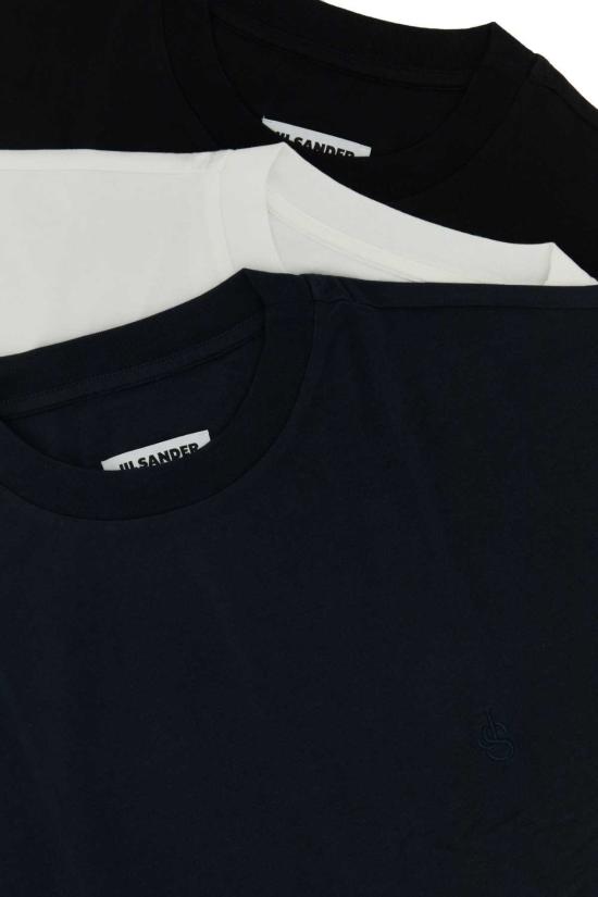  질샌더 긴팔 티셔츠 질 샌더 멀티컬러 코튼 티셔츠 세트 - JIL SANDER