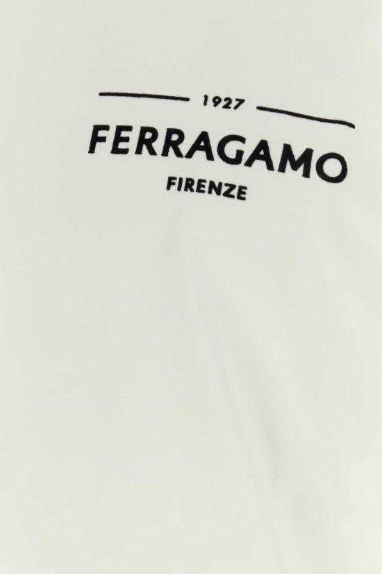 살바토레 페라가모 반팔 티셔츠 페라가모 코튼 티셔츠 - SALVATORE FERRAGAMO