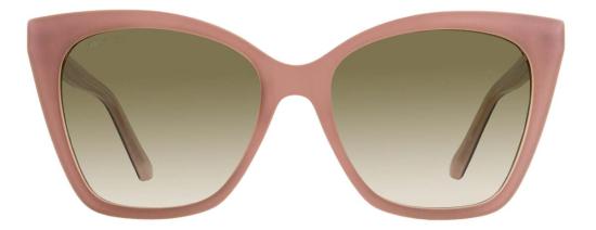  지미추 선글라스 루아 G 캣아이 선글라스 누드 - JIMMY CHOO