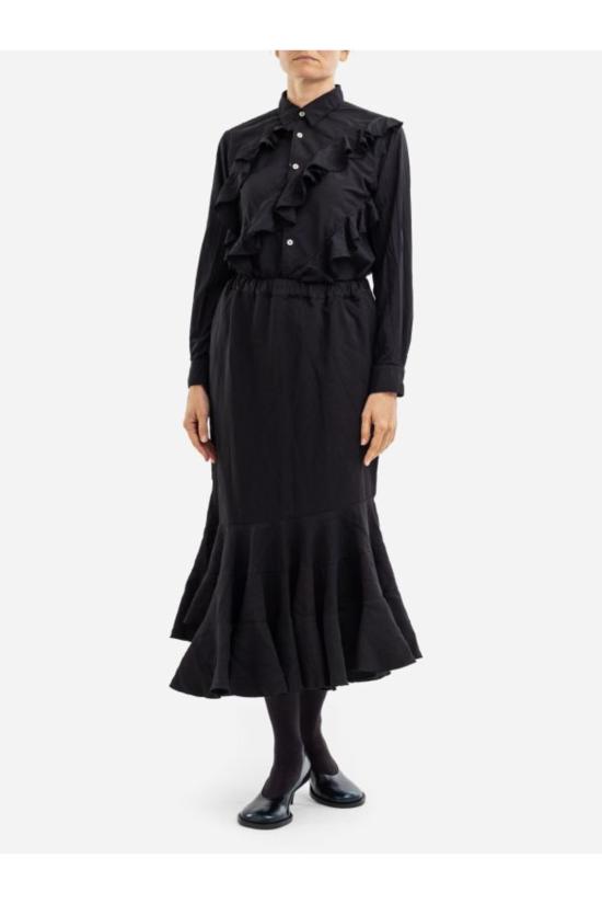  꼼데가르송 롱 원피스 Comme Des Garçons 슈미즈 셔츠 드레스