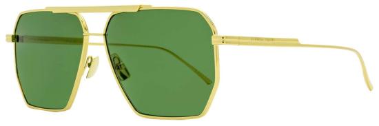  보테가베네타 선글라스 보테가 베네타 Bv1012 S 004 60mm 스퀘어  골드 - BOTTEGA VENETA