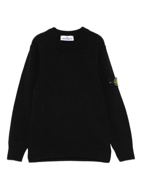 26FW [키즈] 스톤 아일랜드 니트/스웻셔츠 L2S165100002 S00M1V0029 Black
