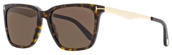  톰포드 선글라스 톰 포드 TF862 가렛 56mm FT0862  다크 하바나/골드 - TOMFORD