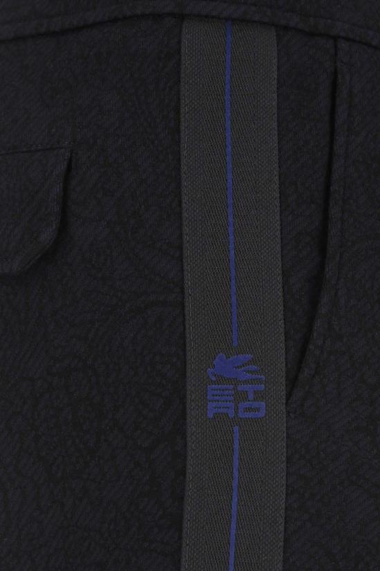  에트로 스트레이트 팬츠 자수 코튼 팬츠 - ETRO