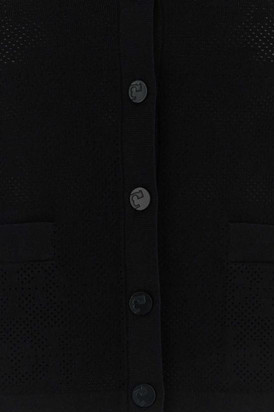  토리버치 가디건 비스코스 블렌드  블랙 - TORY BURCH