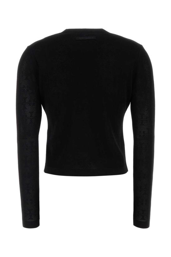  토리버치 가디건 비스코스 블렌드  블랙 - TORY BURCH