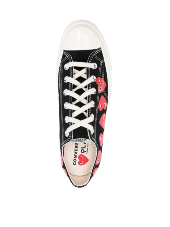  꼼데가르송 스니커즈 Comme Des Garçons 플레이 X 컨버스 척 70 옥스 - COMME DES GARCONS