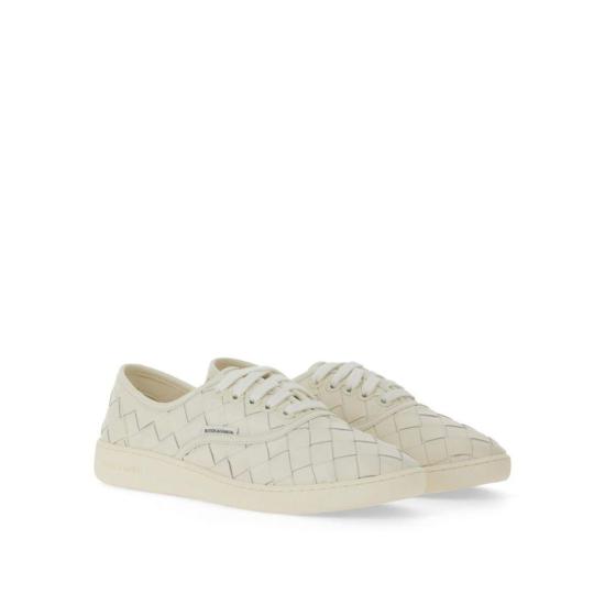  보테가베네타 스니커즈 보테가 베네타 로우탑  화이트 - BOTTEGA VENETA