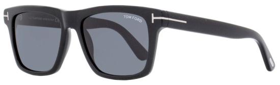  톰포드 선글라스 톰 포드 TF906N 버클리 02 01 A 56mm FT0906 직사각형  블랙 - TOMFORD