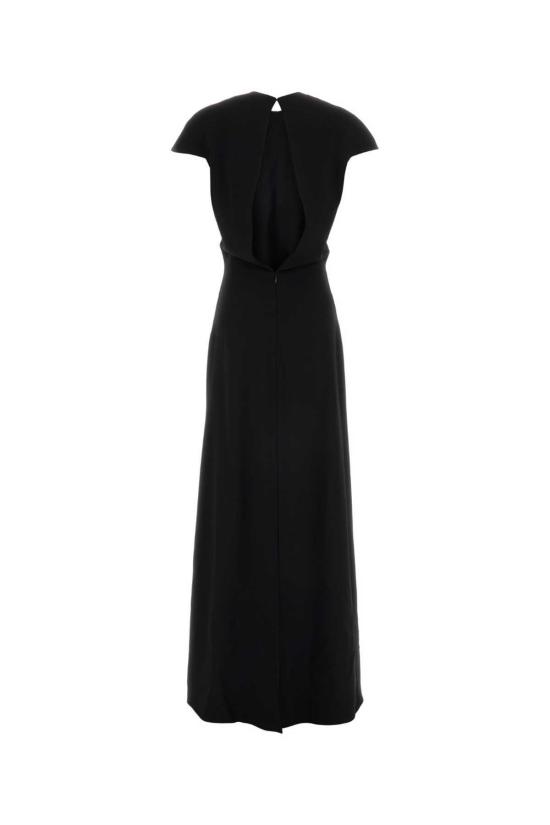  질샌더 롱 원피스 질 샌더 블랙 세이블 롱 드레스 - JIL SANDER