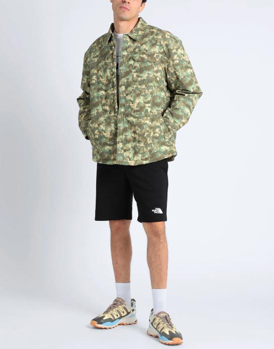  노스페이스 패딩 M66 카모 스터프드 셔츠 재킷 그린