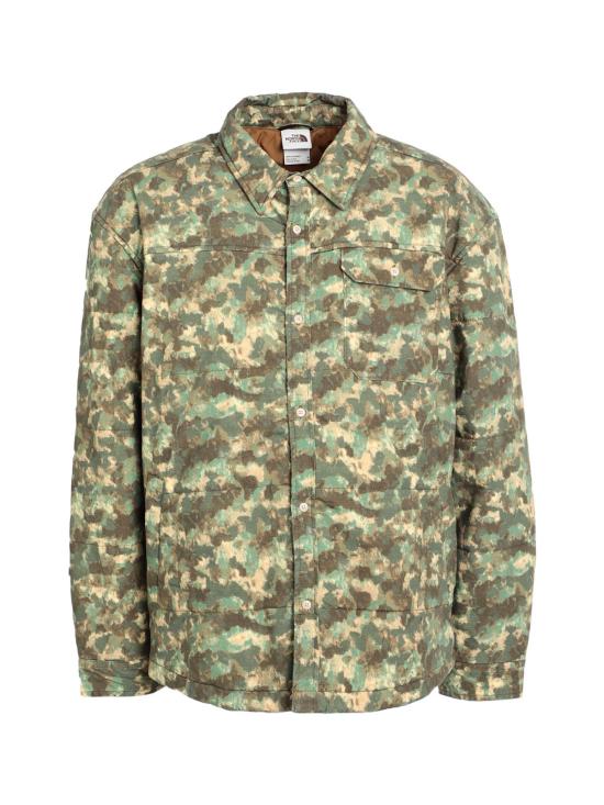  노스페이스 패딩 M66 카모 스터프드 셔츠 재킷 그린 - NORTH FACE