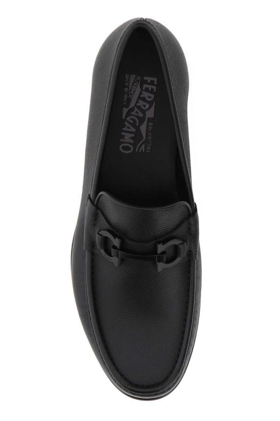  살바토레 페라가모 로퍼 페라가모 블랙 가죽 - SALVATORE FERRAGAMO
