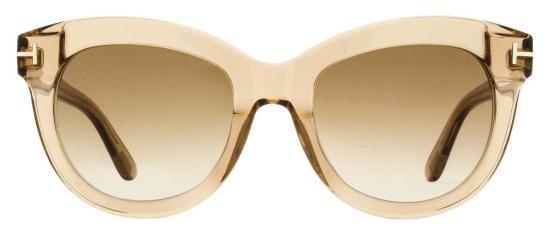  톰포드 선글라스 오데트 TF1189 45 F 53mm 선글라스 투명 브라운 - TOMFORD