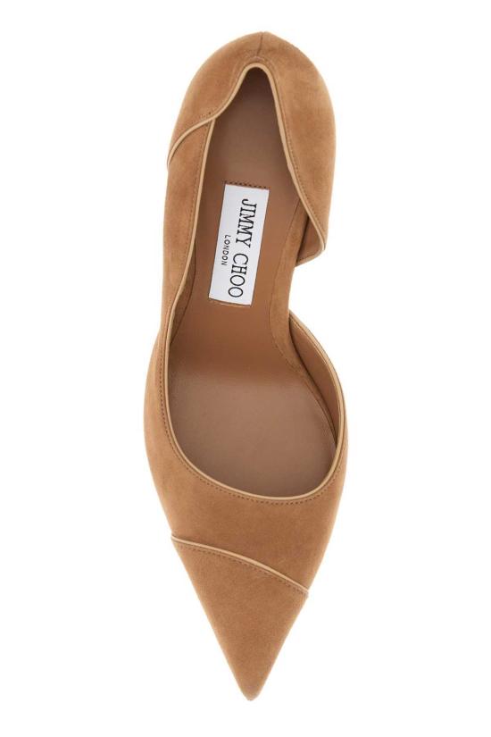  지미추 힐/펌프스 카멜 스웨이드 브리짓 100 펌프스 - JIMMY CHOO