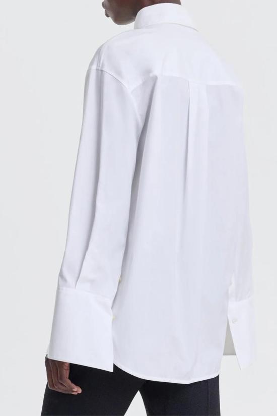  FFORME 셔츠 Fforme Erin Slashed Boyfriend Shirt White - OTHER BRANDS