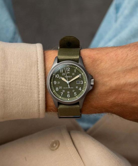  타이맥스 손목시계 익스페디션 노스 솔라 워치 - TIMEX