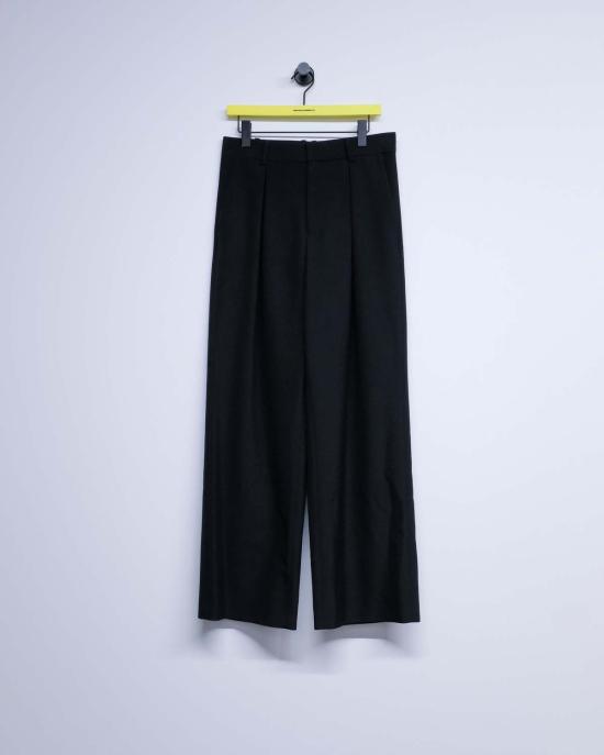  MM6 메종마르지엘라 스트레이트 팬츠 Mm6 메종 마르지엘라 울 마네킹 라벨 플리츠 팬츠