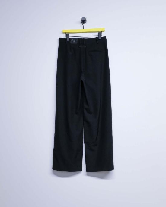  MM6 메종마르지엘라 스트레이트 팬츠 Mm6 메종 마르지엘라 울 마네킹 라벨 플리츠 팬츠 - MM6 MAISON MARGIELA