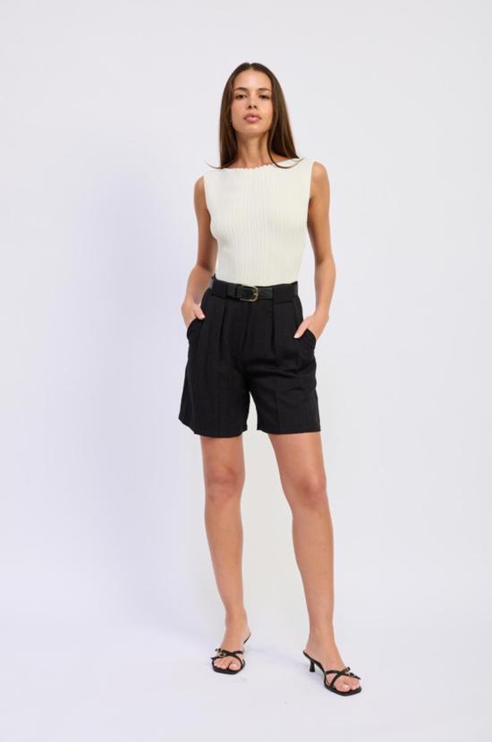  앙 세종 숏팬츠 En Saison Cara Shorts - EN SAISON