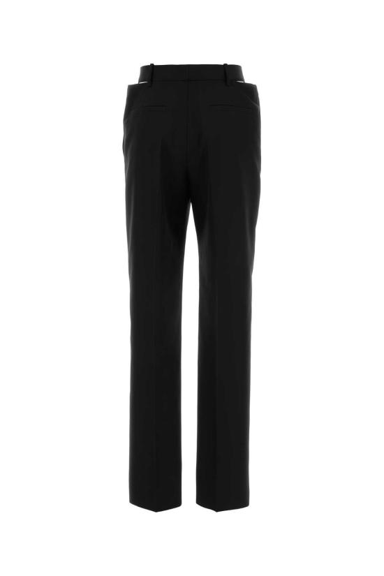  질샌더 스트레이트 팬츠 질 샌더 J03 Ka0342 J40249 버진 울 팬츠 블랙 - JIL SANDER