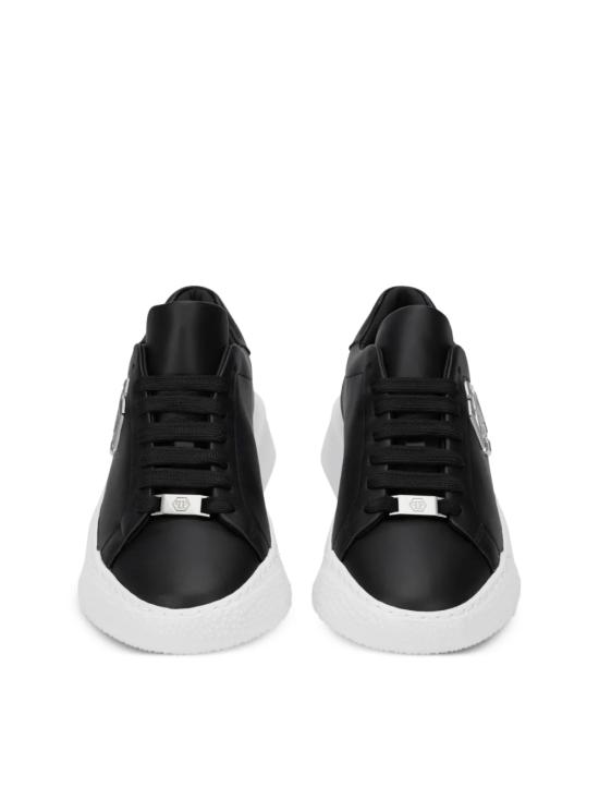  필립 플레인 스니커즈 고질라 육각형 로고 청키  블랙 - PHILIPP PLEIN
