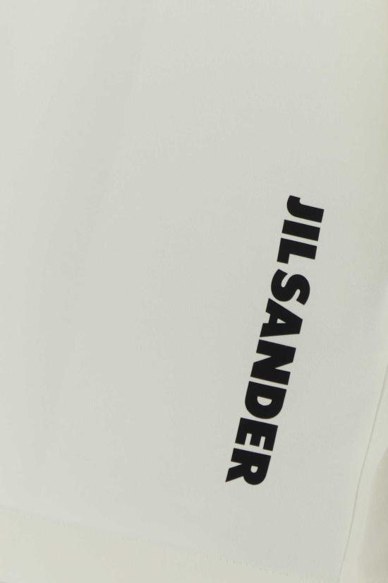  질샌더 긴팔 티셔츠 질 샌더 화이트 코튼 티셔츠 102 (외관) - JIL SANDER