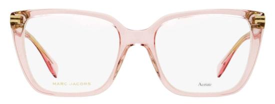  마크제이콥스 안경 마크 제이콥스 모드 스퀘어 MJ 1107 8 XO 54mm 플라스틱(아세테이트)  핑크 크리스탈 - MARC JACOBS