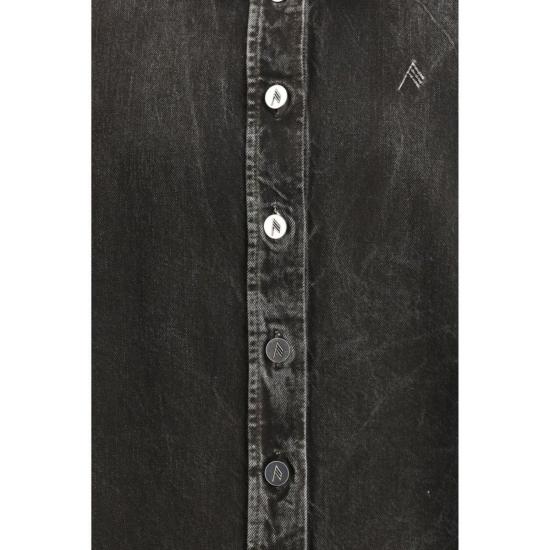 26SS 디 아티코 데님 셔츠 아티코 데님 셔츠 블랙 - THE ATTICO