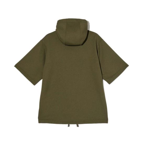 엔지니어드가먼츠 후드 티셔츠 엔지니어드 가먼츠 반팔 후드티 다이아몬드 폴리 니트 - ENGINEERED GARMENTS