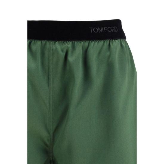  톰포드 숏팬츠 톰 포드 바이컬러 실크 버뮤다 쇼츠 - TOMFORD