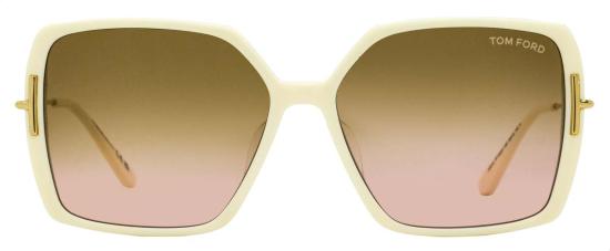  톰포드 선글라스 톰 포드 조안나 버터플라이 TF1039 25 F 59mm 선글라스 아이보리 - TOMFORD