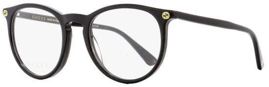  구찌 안경 GG0027 O 오벌  50mm 블랙 - GUCCI