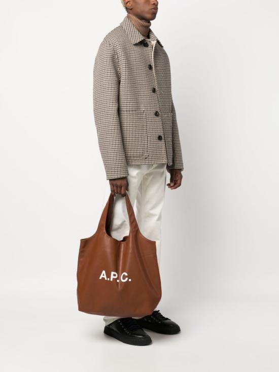 26FW 아페쎄 니논 토트백 PUAAT M61565CAD Hazelnut - A.P.C.