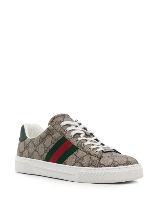 26FW 구찌 에이스 웹 스니커즈 760774 FACMZ9746 GG - GUCCI