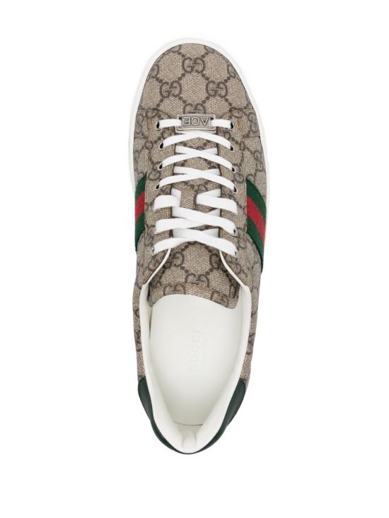 26FW 구찌 에이스 웹 스니커즈 760774 FACMZ9746 GG - GUCCI