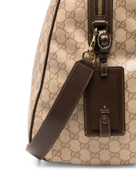 26FW 구찌 웹 미디엄 GG 더플백 웹 미디엄 GG 더플백 875059 FAF798547 - GUCCI