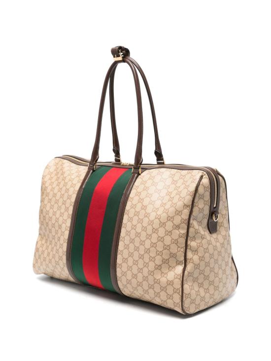 26FW 구찌 웹 미디엄 GG 더플백 웹 미디엄 GG 더플백 875059 FAF798547 - GUCCI