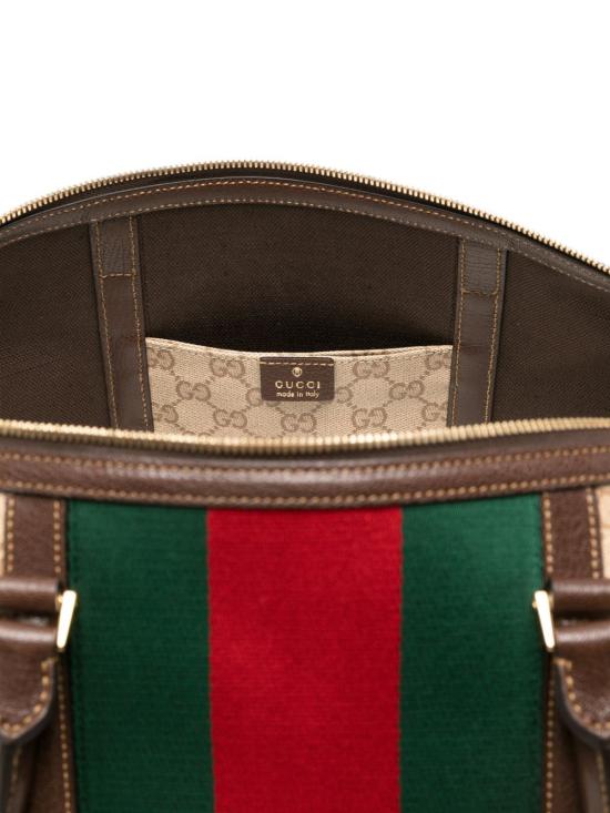 26FW 구찌 웹 미디엄 GG 더플백 웹 미디엄 GG 더플백 875059 FAF798547 - GUCCI