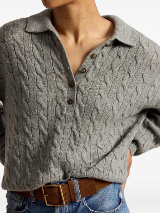26FW 폴로 랄프로렌 스웨터 211B17767 005 Grigio - POLO RALPH LAUREN