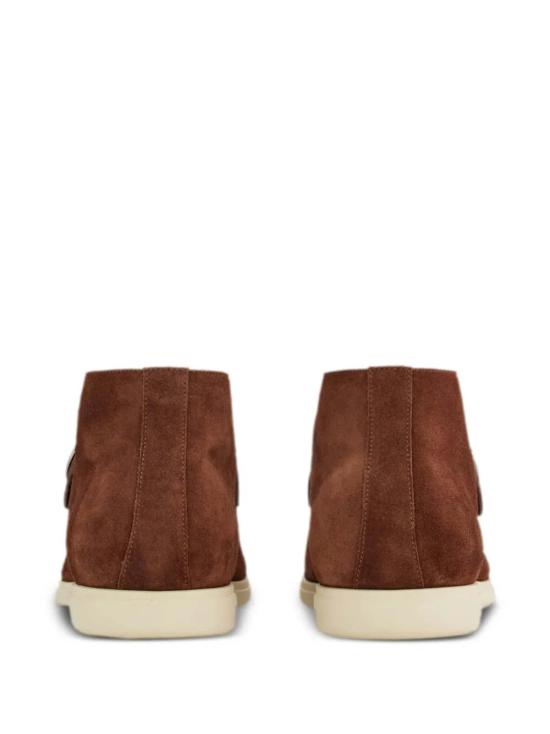  살바토레 페라가모 부츠 페라가모 간치니 버클 스웨이드 - SALVATORE FERRAGAMO