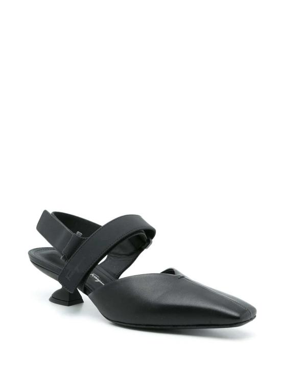 살바토레 페라가모 힐/펌프스 페라가모 스퀘어 토 45mm 펌프스 - SALVATORE FERRAGAMO