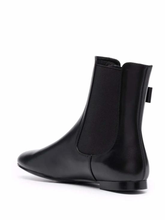  살바토레 페라가모 부츠 페라가모 바라 보우 첼시  블랙 - SALVATORE FERRAGAMO