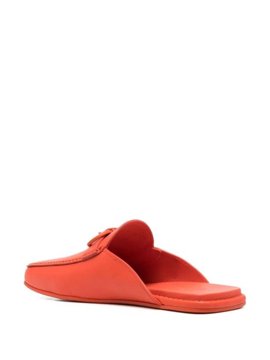  살바토레 페라가모 뮬/슬리퍼 페라가모 로고 버클 백리스 슬리퍼 샌들 오렌지 - SALVATORE FERRAGAMO