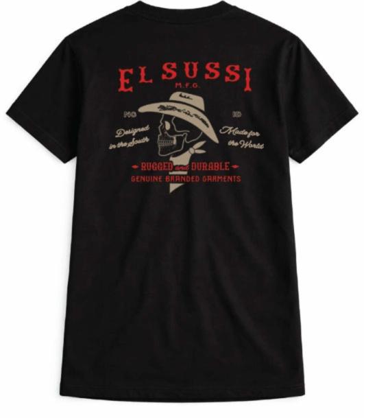  El Sussi 탑 엘 수시 제조 티셔츠