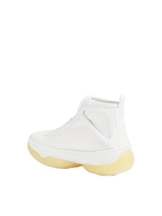  알렉산더 왕 스니커즈 A1 로고 미드탑  화이트 - ALEXANDER WANG