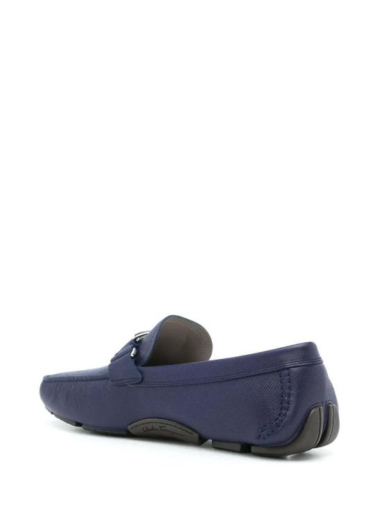  살바토레 페라가모 로퍼 페라가모 로고 플라크  블루 - SALVATORE FERRAGAMO