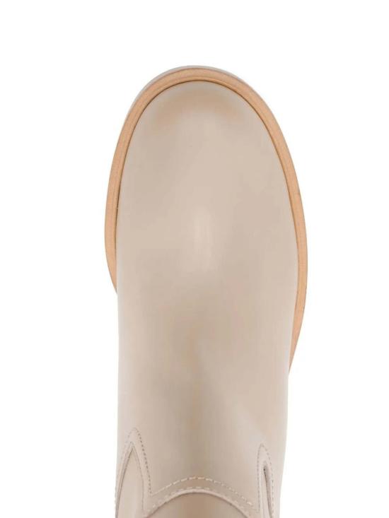  살바토레 페라가모 부츠 페라가모 장식 스퀘어 간치니  브라운 - SALVATORE FERRAGAMO